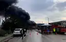 Bursa Yıldırım'da Madeni Yağ İşletmesinde Yangın!