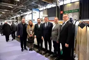 Bursalı Tekstilciler Fransa'da Fuarlarda