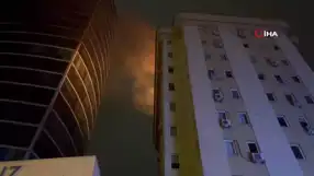 Şehir Merkezinde İş Hanı Yangını