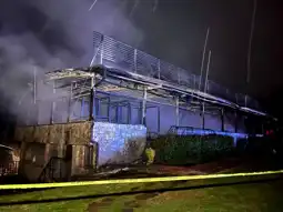 Bursa Kestel'de Restoran Yangını