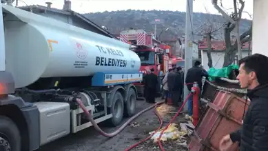 Bursa'da Evde Yangın: Hasar Var