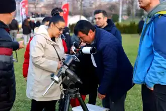 Bursa'da Gökyüzü Şenliği: Bilimseverler Buluştu