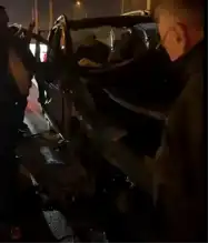 Bursa Yıldırım'da Otomobil Kazası: Sürücü Yaralı