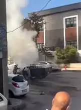 Seyir Halindeki Araçta Yangın!Bursa'da Dramatik Anlar
