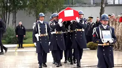 Bursa'da Şehit Jandarma Uzman Çavuş Yaşar, Adana'ya Uğurlandı