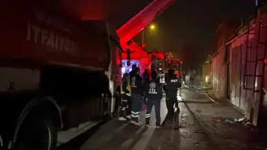 Mobilya Fabrikasında Yangın!