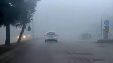 İnegöl'ü Sisten Görmek Mümkün Değil!