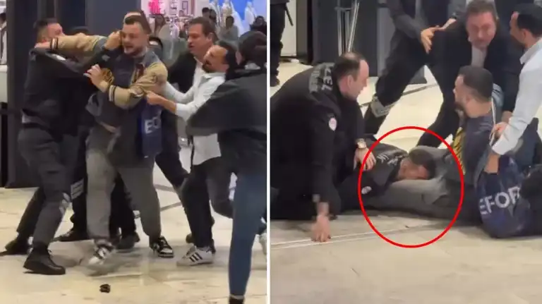 Güvenlik Görevlisi, Tartıştığı Kişiyi Isırdı!