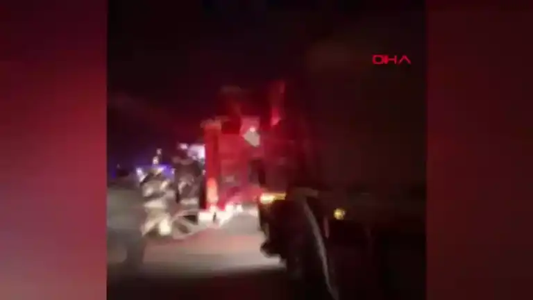 Mobilya Fabrikasında Yangın!İnegöl'de itfaiye müdahalesi
