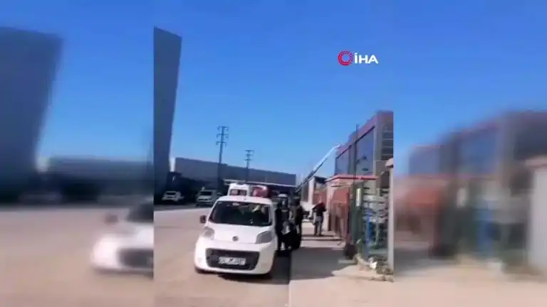İnegöl Tekstil Fabrikasında Yangın!