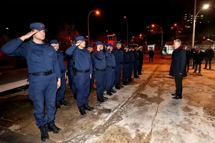 Vali Ayyıldız, Bursa Güvenlik Güçlerini Ziyaret Etti
